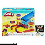 Play-Doh Fun Factory Set Bundle with Bonus Glow In The Dark 2oz  B07BNXH7D2